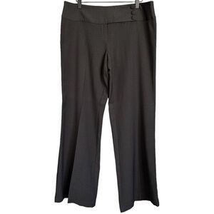 Nanette Lepore Wool Button Waist Slacks Dress Pants